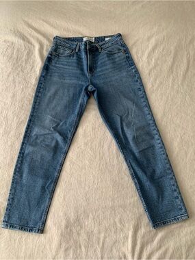 Dynamite Jeans Claudia Women's Dark Blue mom Jeans size 28